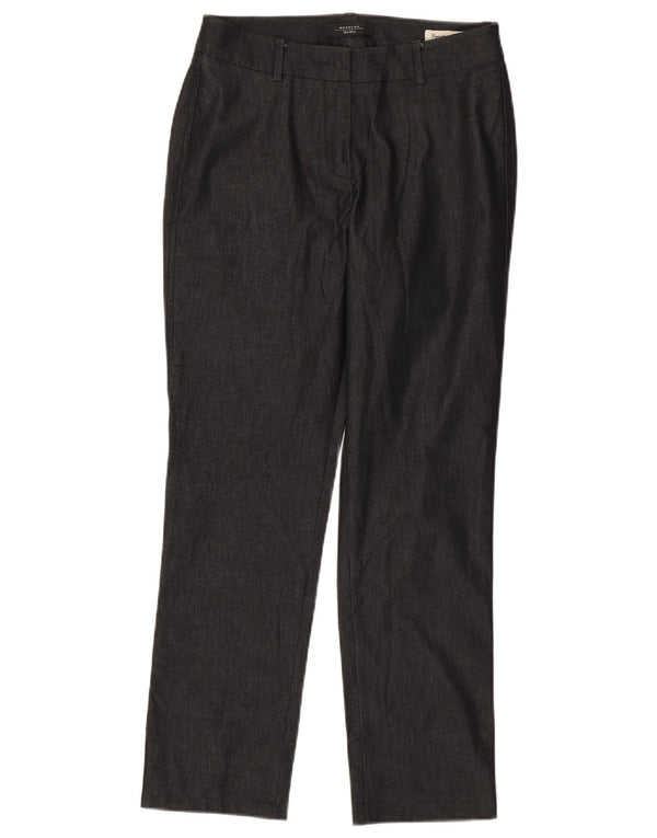 Max Mara Женские прямые повседневные брюки Weekend UK 8 Small W28 L28 Серые