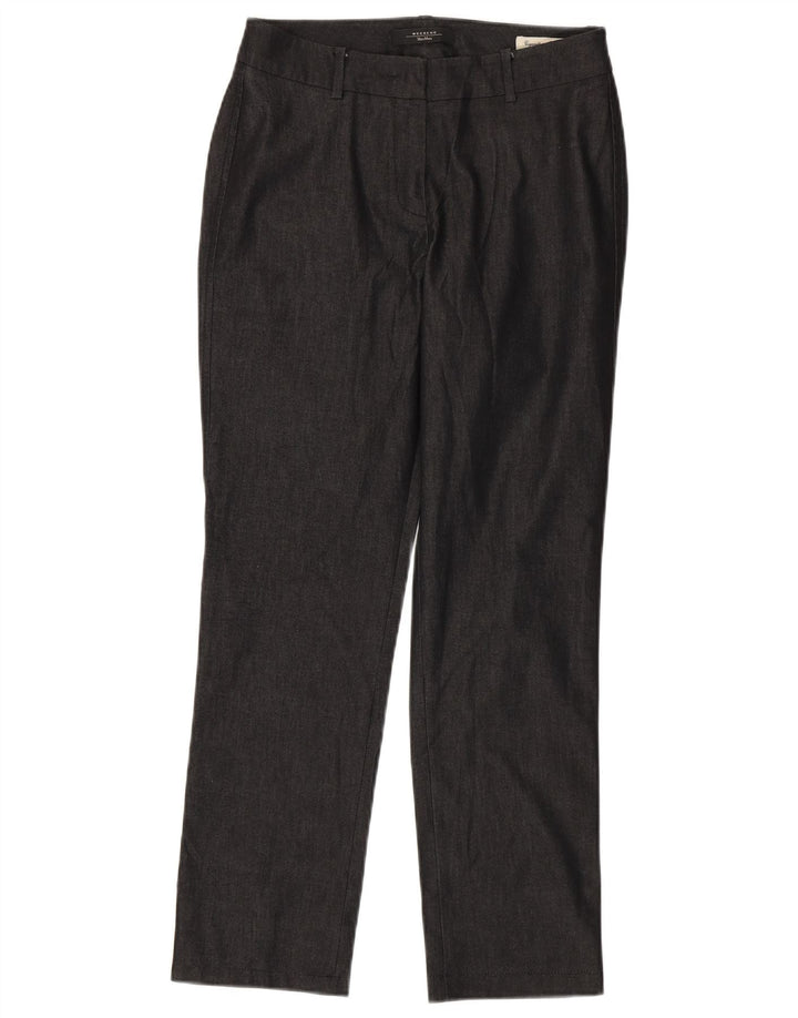 Max Mara Женские прямые повседневные брюки Weekend UK 8 Small W28 L28 Серые