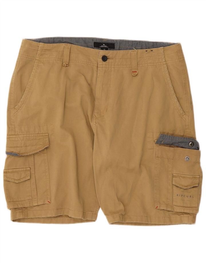 Мужские шорты-карго Rip Curl W36, большие, бежевые, хлопок
