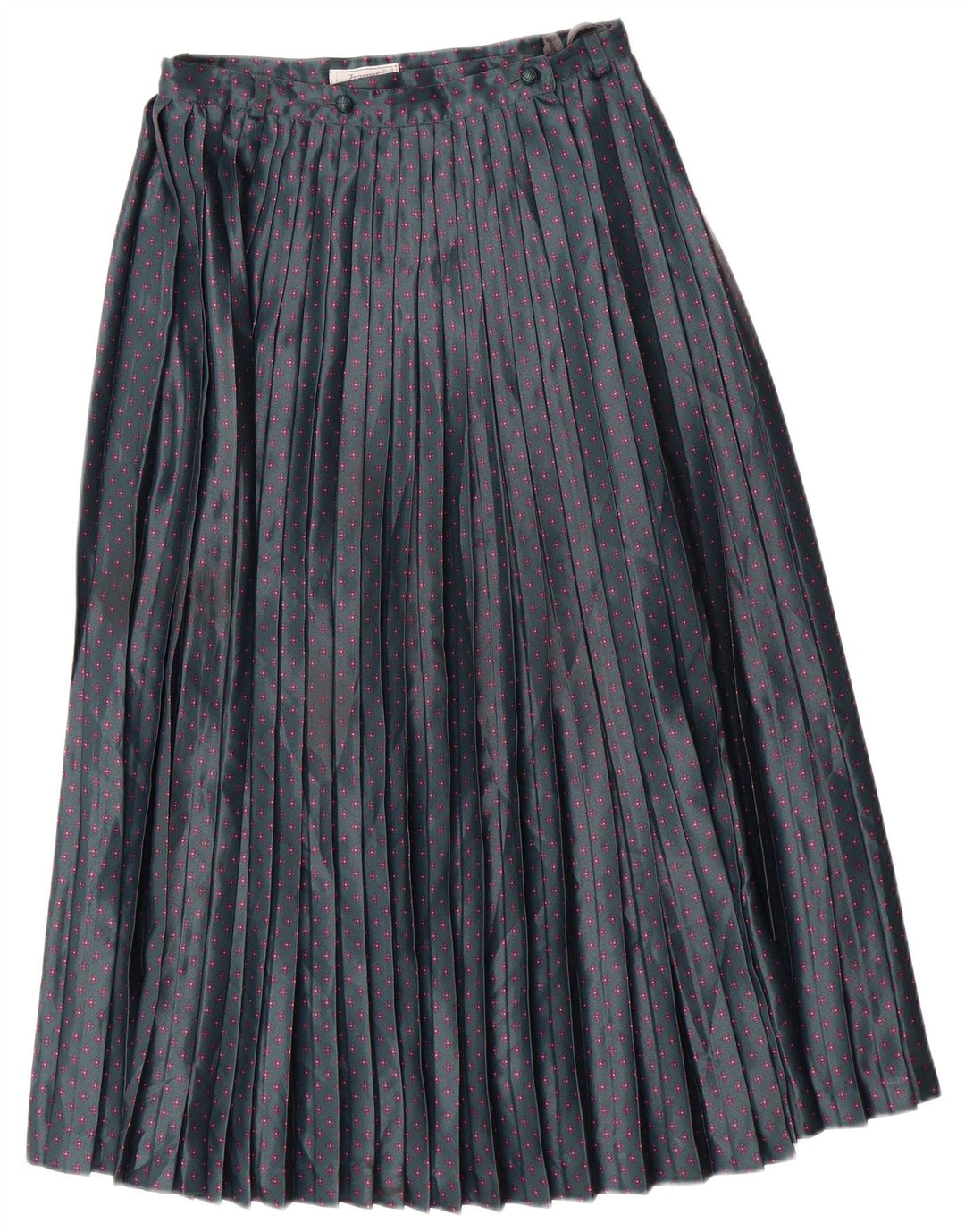 Haupt Женская плиссированная юбка-нож W28 Средний зеленый с цветочным принтом