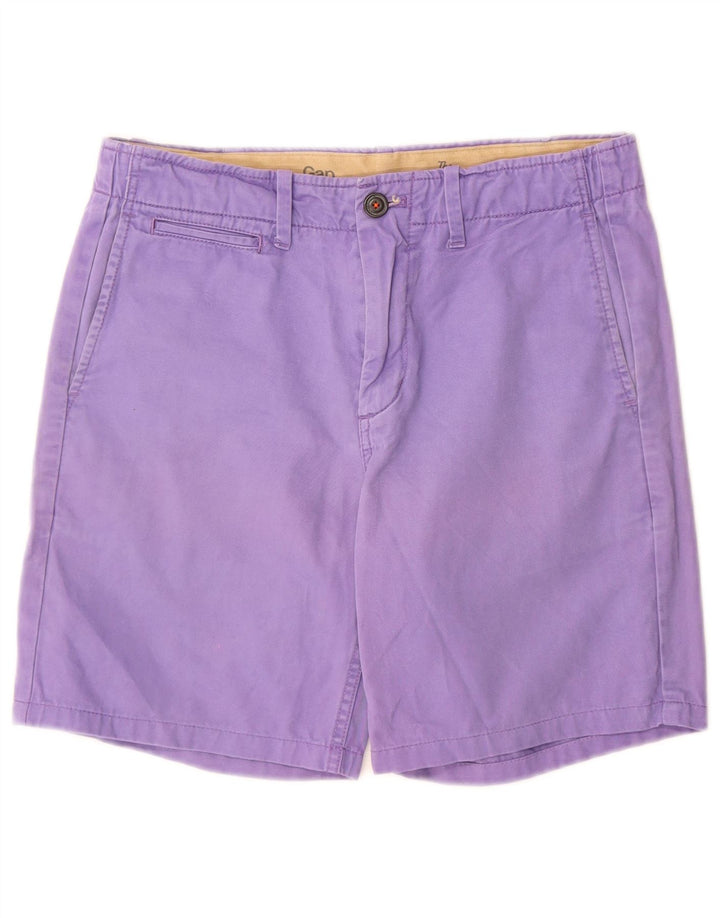 Мужские шорты-чиносы Gap W29, хлопковые, среднего фиолетового цвета