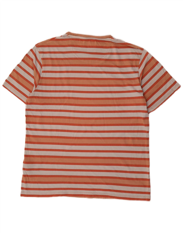 Мужская футболка Barbour Top XL из хлопка в разноцветную полоску