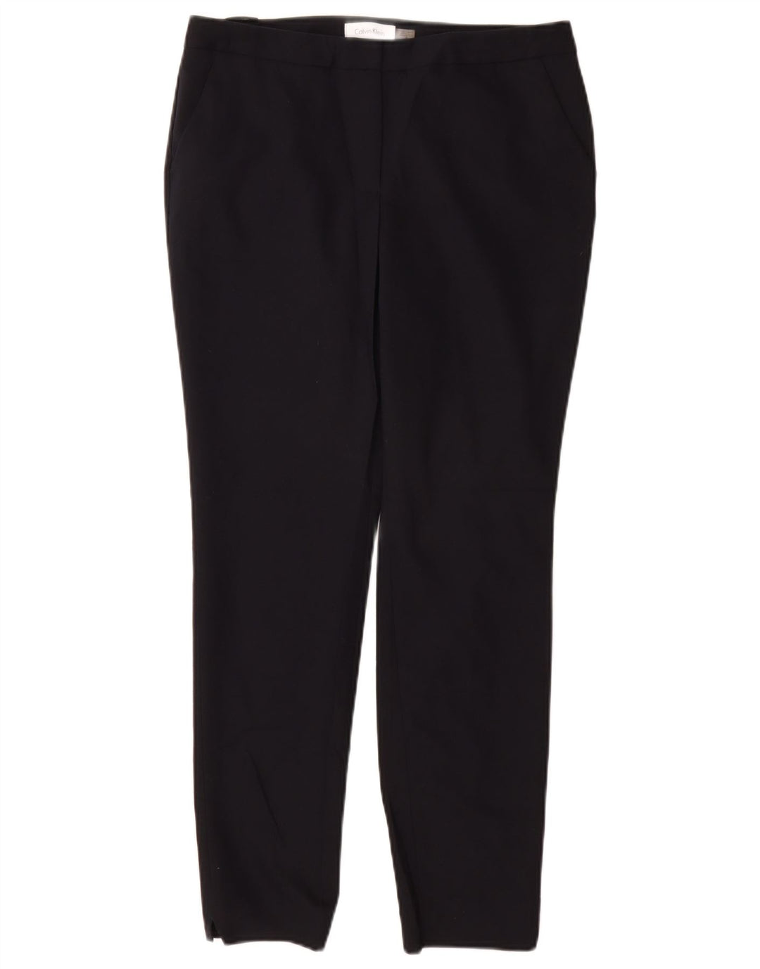 CALVIN KLEIN Женские узкие брюки чинос США 6 Средний W28 L28 Темно-синие
