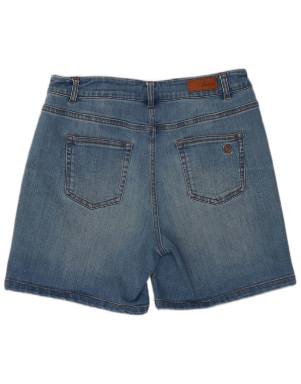 Женские джинсовые шорты свободного кроя Joules UK 10, маленькие W26, синие, хлопок