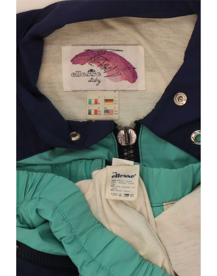 Женский теннисный спортивный костюм Ellesse IT 46, большой бирюзовый ретро
