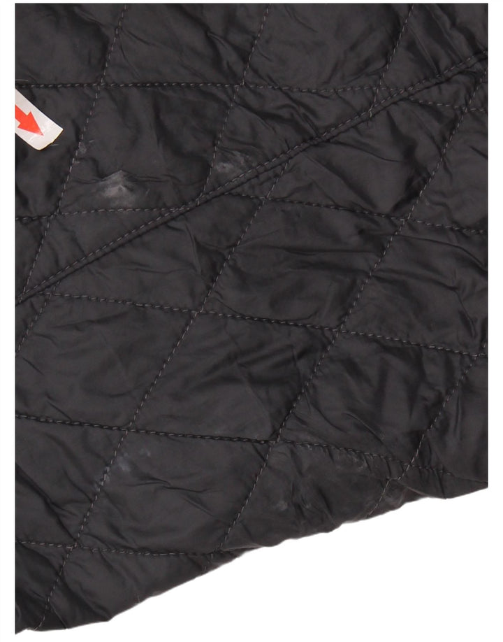 BARBOUR Женская стеганая куртка UK 16, большая, темно-синяя