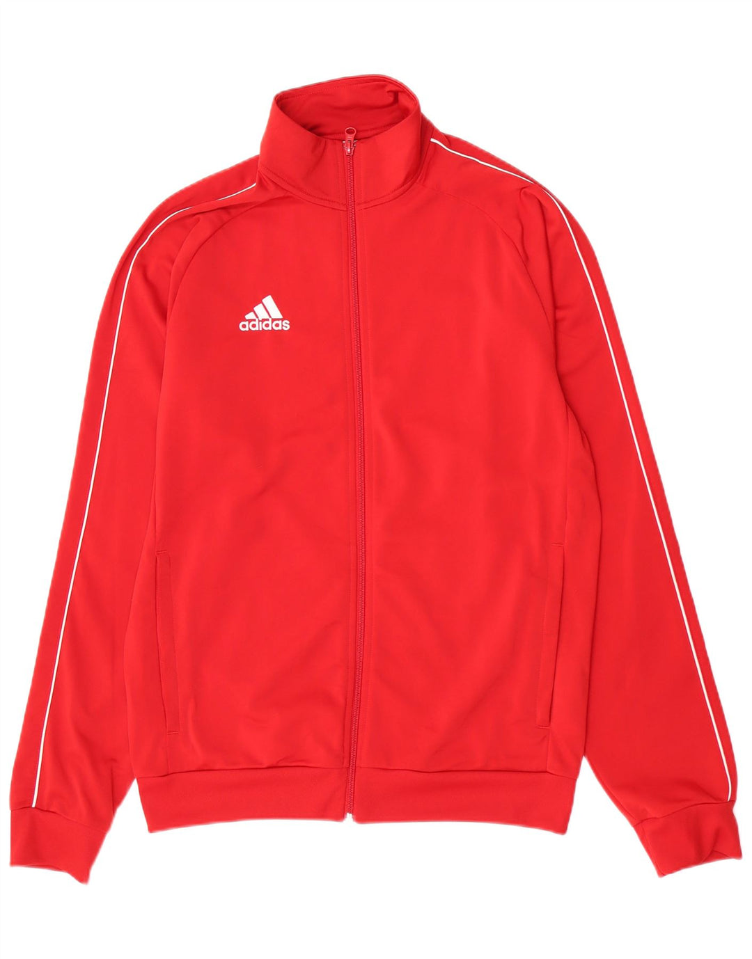Мужской спортивный костюм Adidas, верхняя куртка, средний красный полиэстер