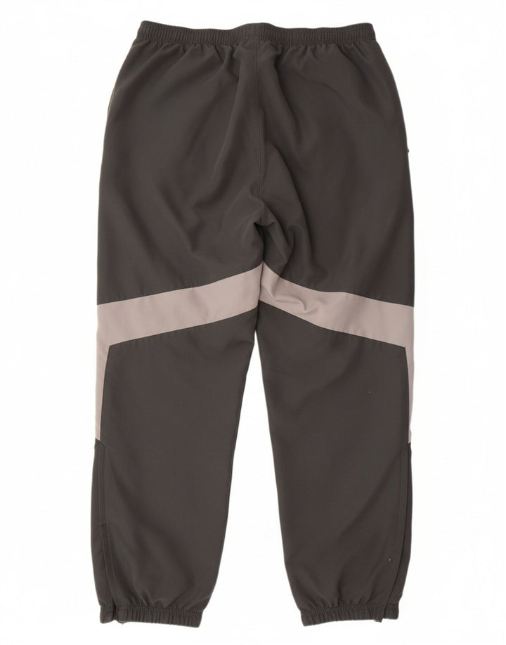 REEBOK Mens Tracksuit Trousers Joggers XL  Grey Colourblock Polyester