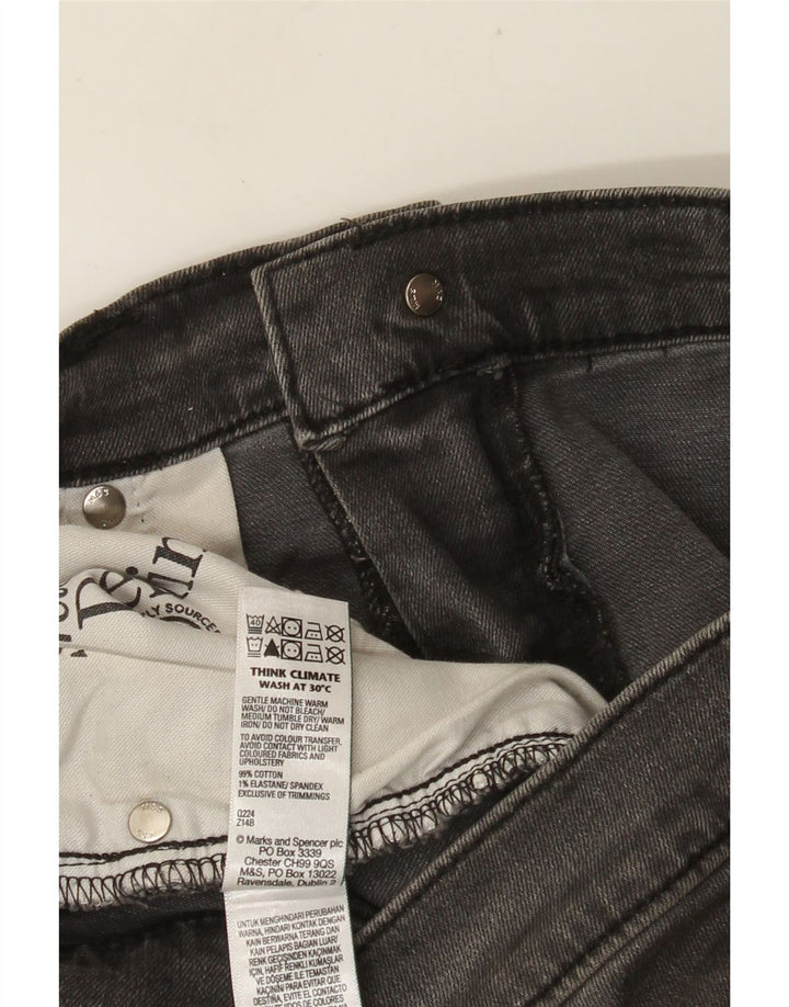 Мужские прямые джинсы MARKS & SPENCER W34 L29 серые, хлопок
