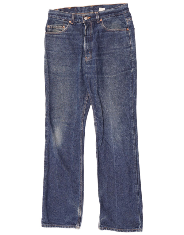 Мужские джинсы Levi's 517 Bootcut W34 L34 синие, хлопок