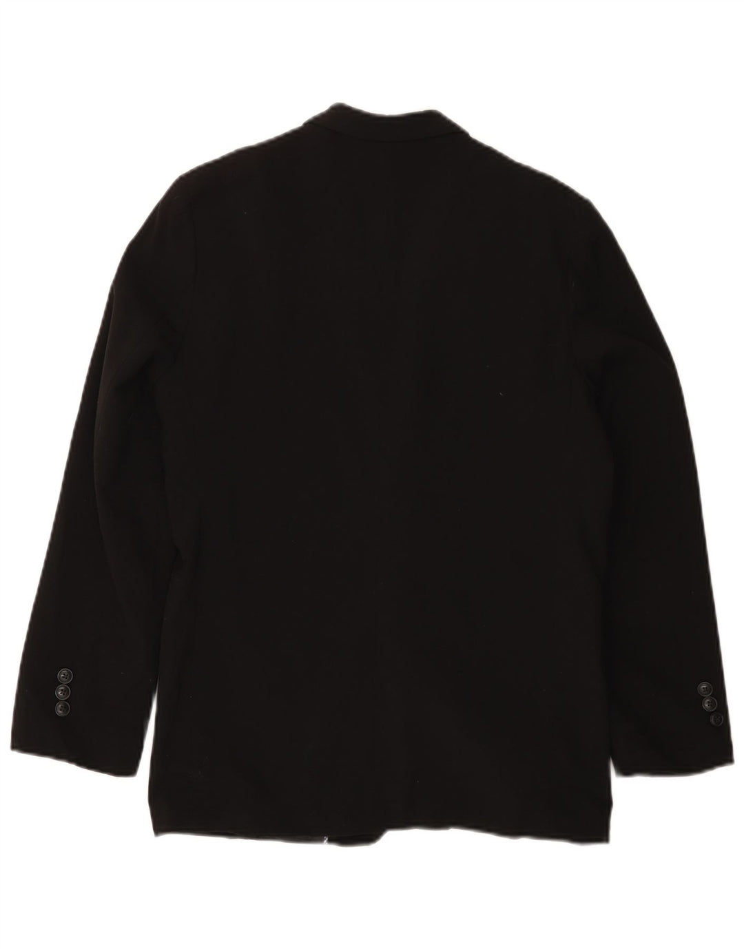 ВИНТАЖНЫЙ Блейзер для мальчиков на 2 пуговицах, 15–16 лет, черный полиэстер