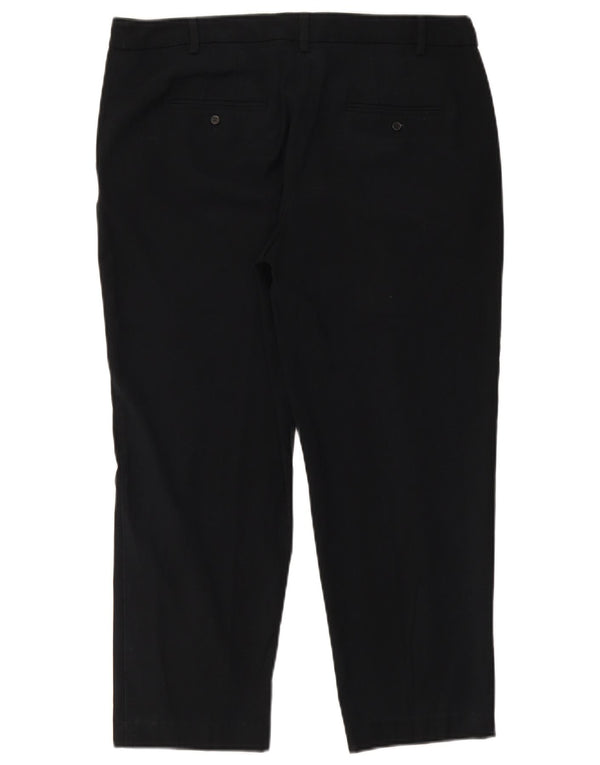 Женские прямые брюки чинос Marks & Spencer UK 14, большие W36 L26, черные