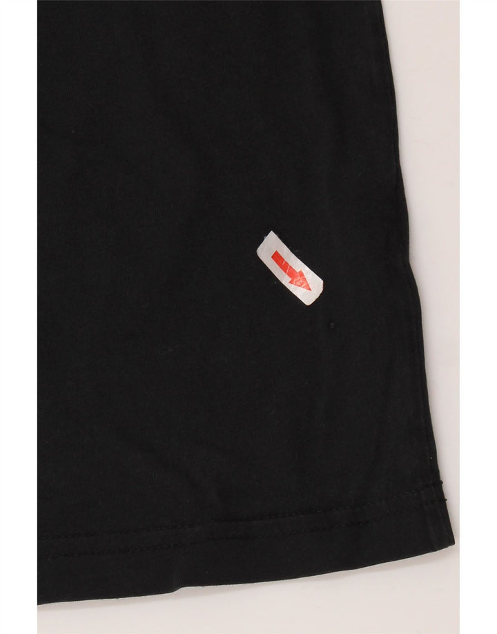 Мужская футболка HUGO BOSS, средний темно-синий хлопок