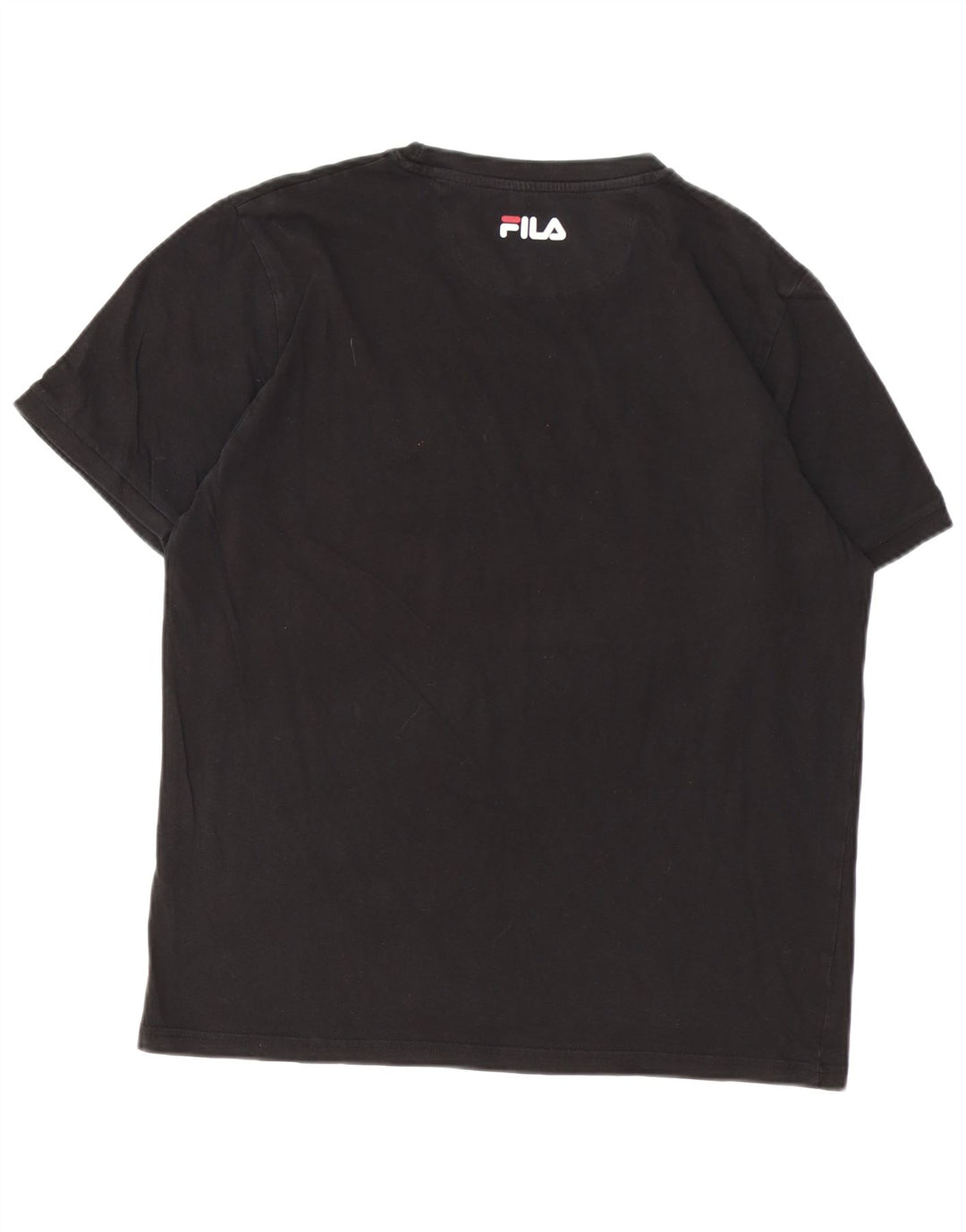 Мужская футболка с рисунком FILA Top XL, черная