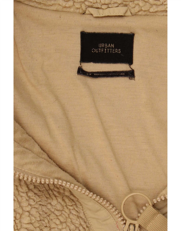 Мужская флисовая куртка Urban Outfitters UK 36, маленькая, бежевый, полиэстер