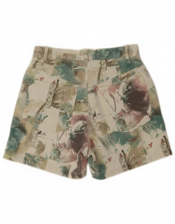 Vintage Womens Casual Shorts UK 12 Medium W26 Multicoloured Floral