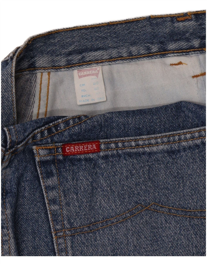 Женская джинсовая юбка Carrera W30, хлопок среднего синего цвета