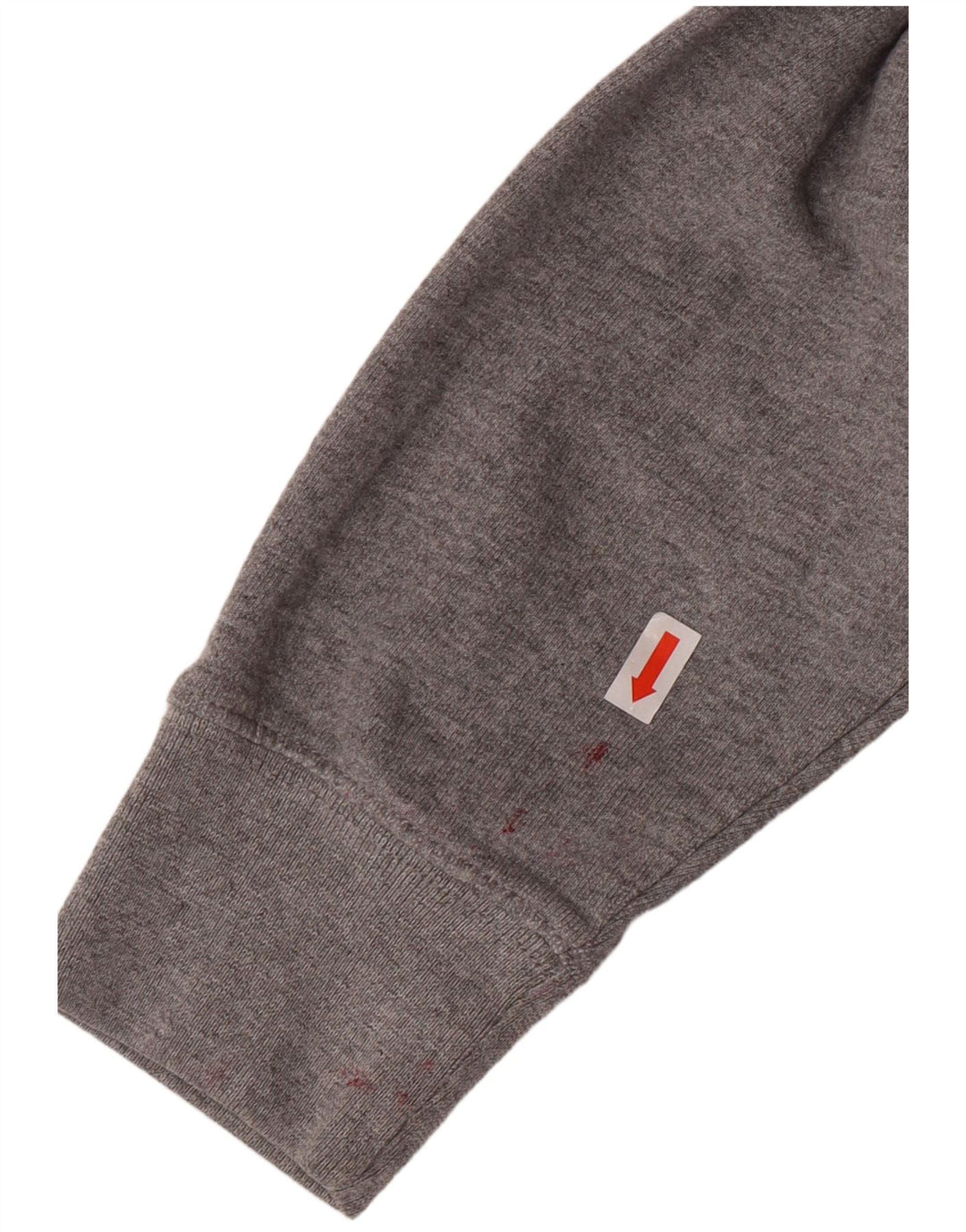 Мужской свитер с капюшоном на молнии с графическим рисунком Vans, маленький серый хлопковый