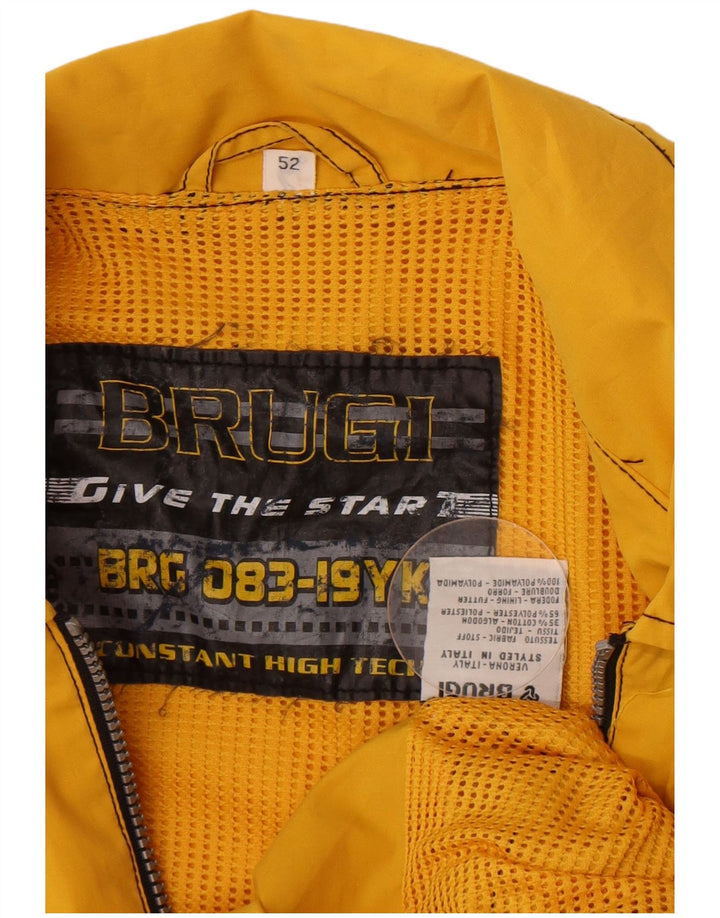 Мужская куртка Brugi IT 52 XL Желтый хлопок