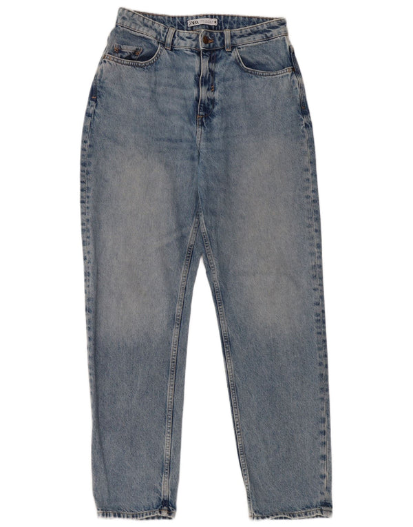 Женские зауженные джинсы Zara EU 36 XS W26 L31 синие