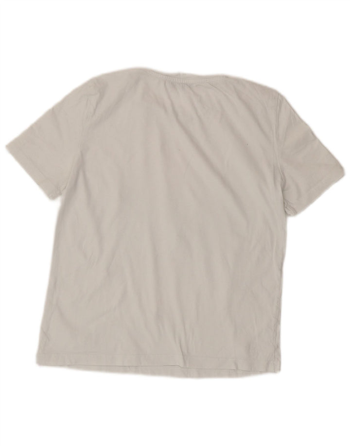 Женская футболка ZARA Top UK 8, маленькая белая