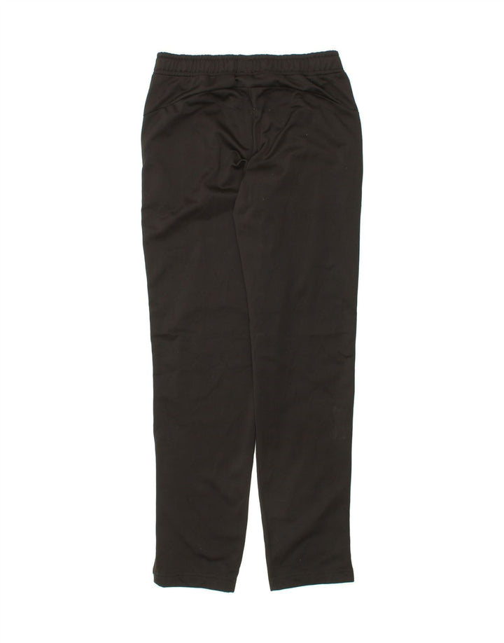 PUMA Boys Tracksuit Trousers 13-14 Years XL Black Polyester Vintage Puma and Second-Hand Puma from Messina Hembry 