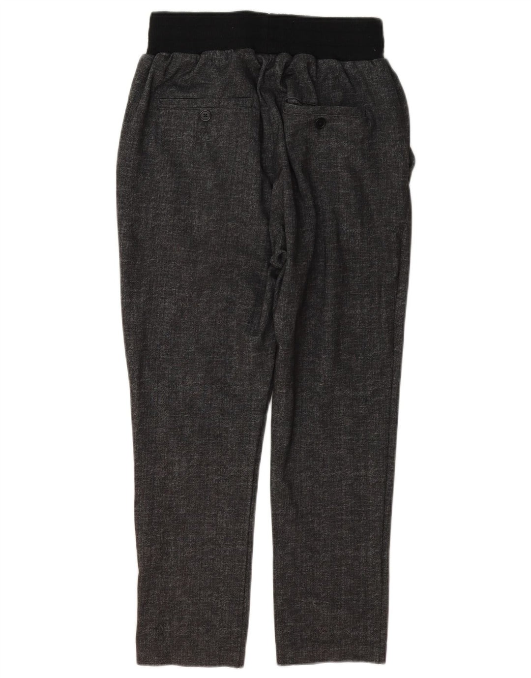 Мужские укороченные брюки Zara Medium W31 L24, серые, полиэстер