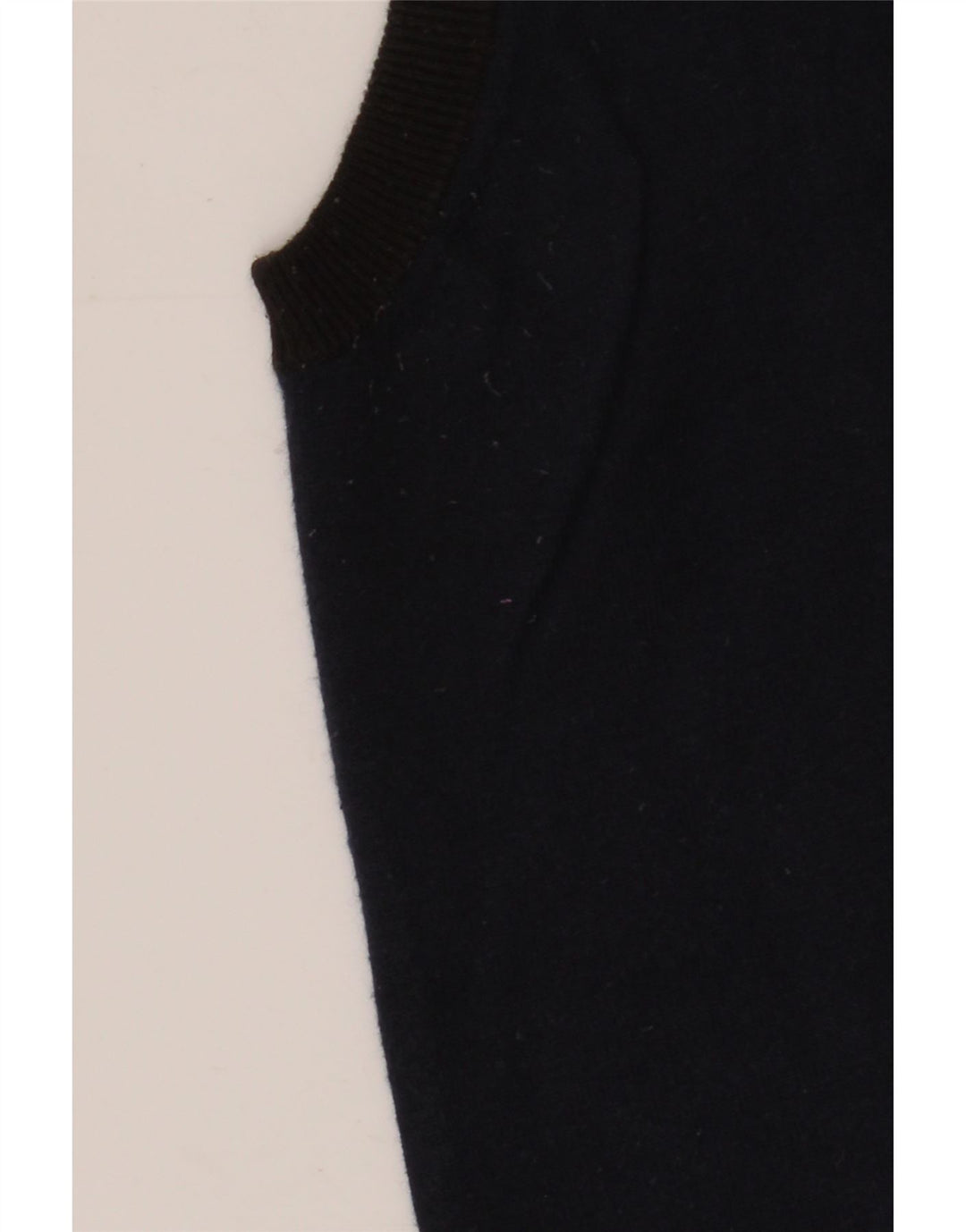 Мужской кардиган без рукавов Gas, средний темно-синий хлопковый свитер