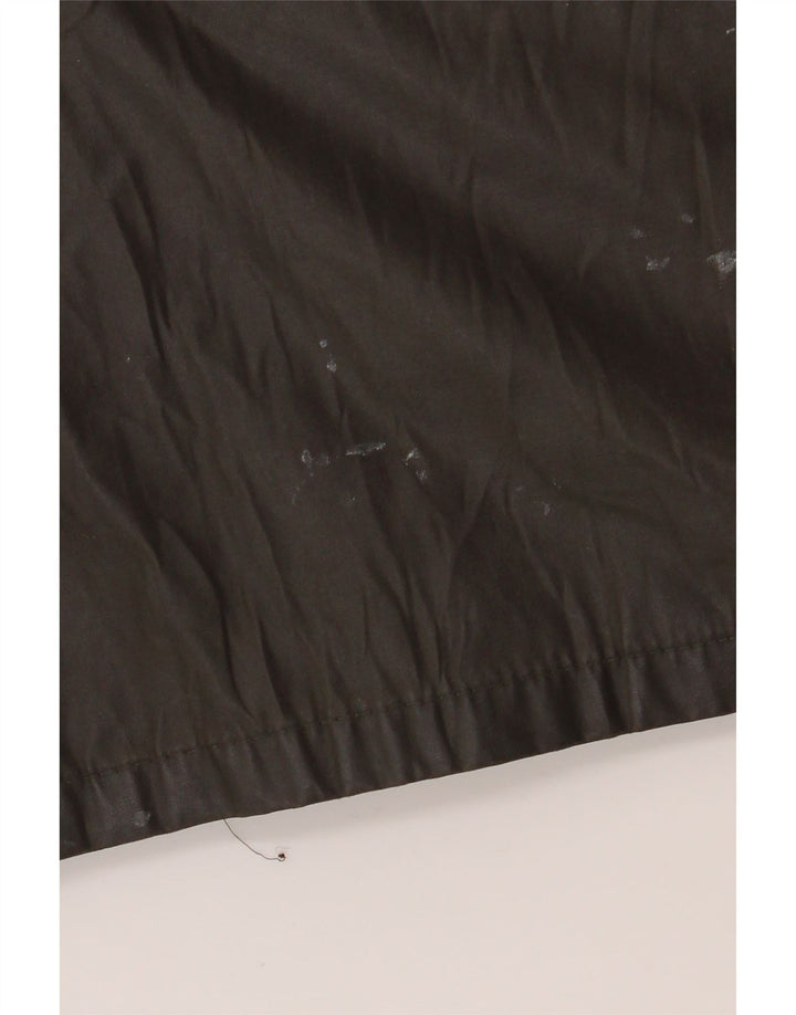 Винтажная мужская куртка из вощеного хлопка UK 40, большая зеленая