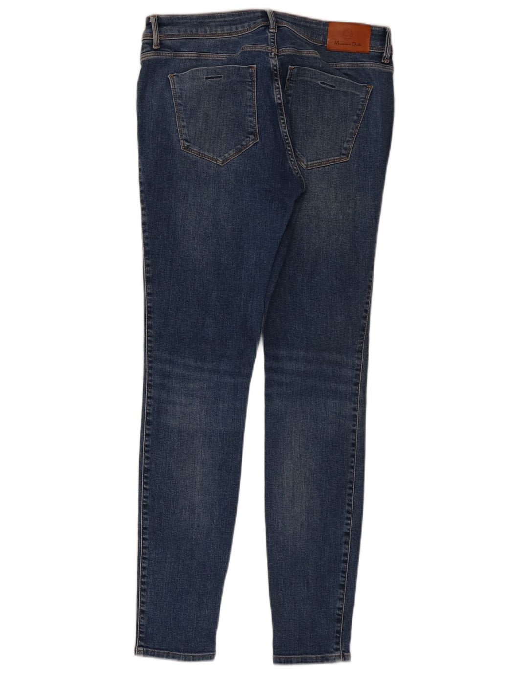 Женские джинсы скинни со средней посадкой Massimo Dutti W30 L30 синие