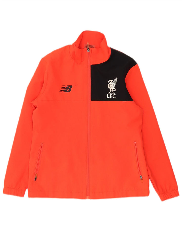 Спортивный костюм New Balance для мальчиков Liverpool, верхняя куртка, 11–12 лет, средний оранжевый