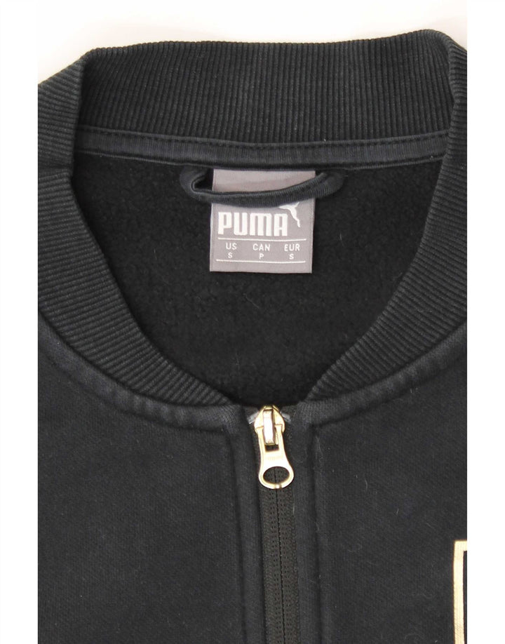 Мужской спортивный костюм с графическим рисунком Puma, маленькая черная куртка