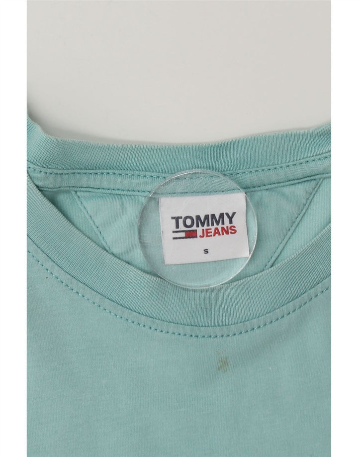 Мужская футболка с рисунком Tommy Hilfiger, маленький синий хлопок