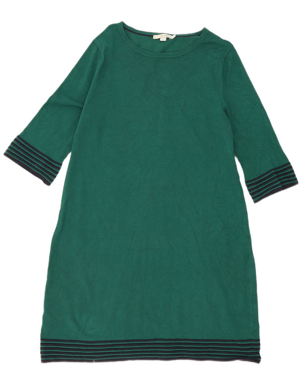 Женское платье-джемпер с рукавом 3/4 Boden UK 22 3XL, зеленое в полоску