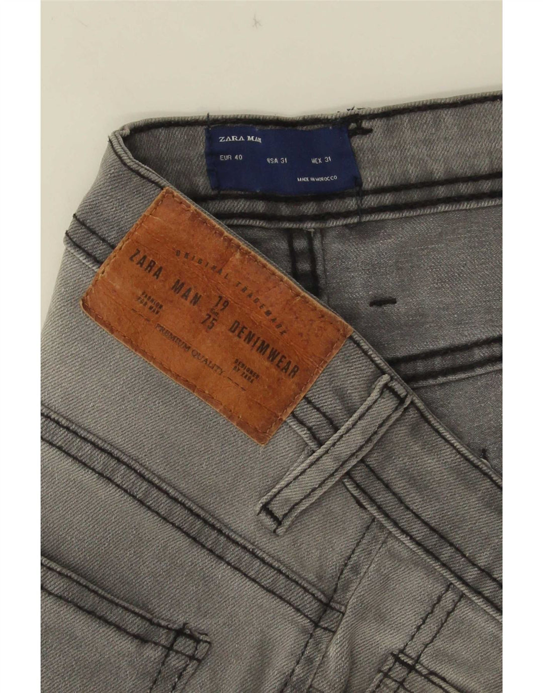 Мужские джинсы скинни Zara EU 40 Medium W31 L29 Серые
