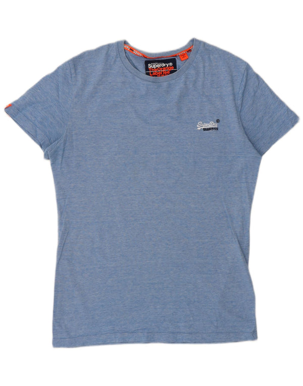Мужская футболка Superdry Top XS, синяя хлопковая полоска