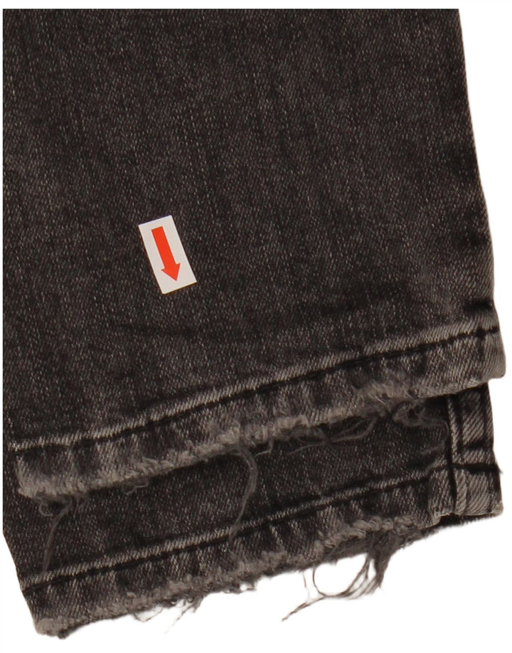 Мужские прямые джинсы ZARA EU 38 Small W30 L29, черные