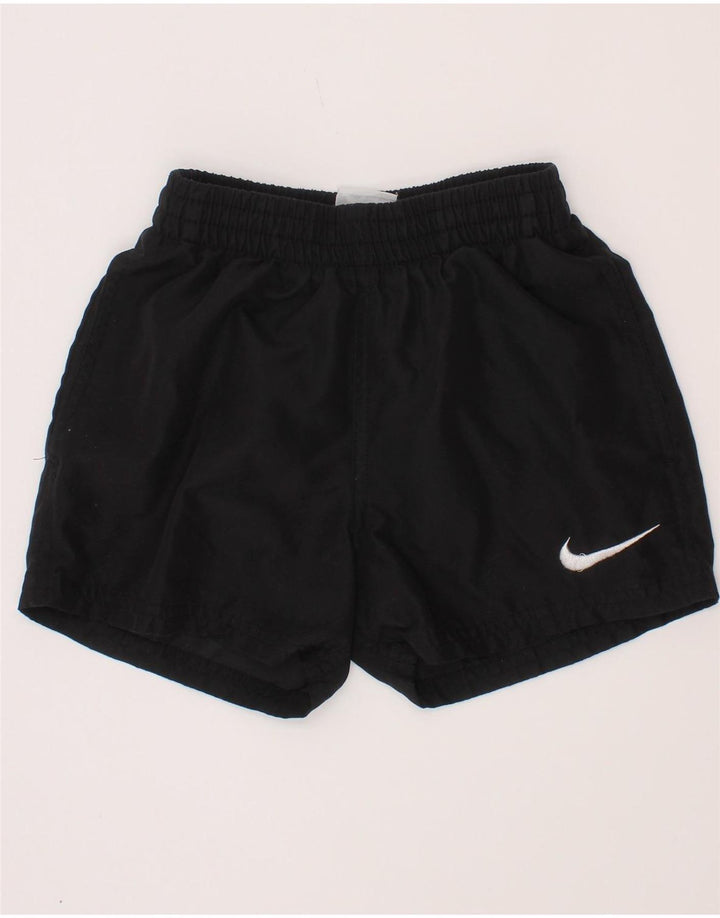 Спортивные шорты Nike для мальчиков 6–7 лет XS, черный полиэстер