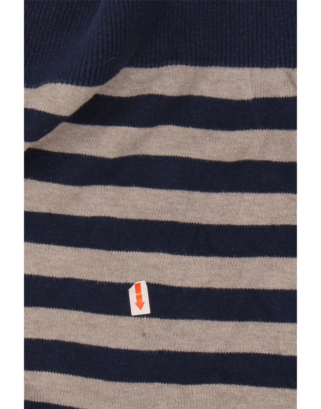 Мужской джемпер ADIDAS с v-образным вырезом, маленький хлопковый темно-синий полосатый свитер