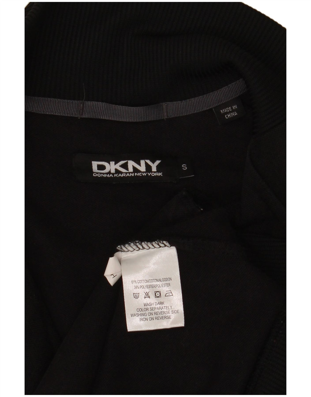 Мужской спортивный костюм Dkny, верхняя куртка, маленькая черная хлопковая куртка