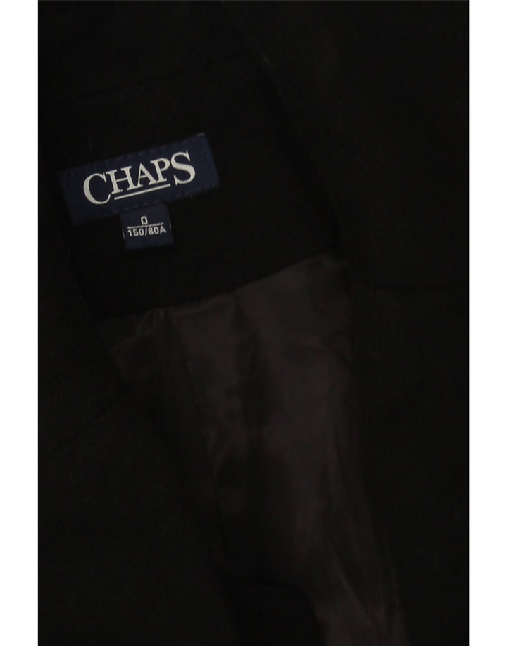 Женское пальто оверсайз Chaps США 0 XS, черное