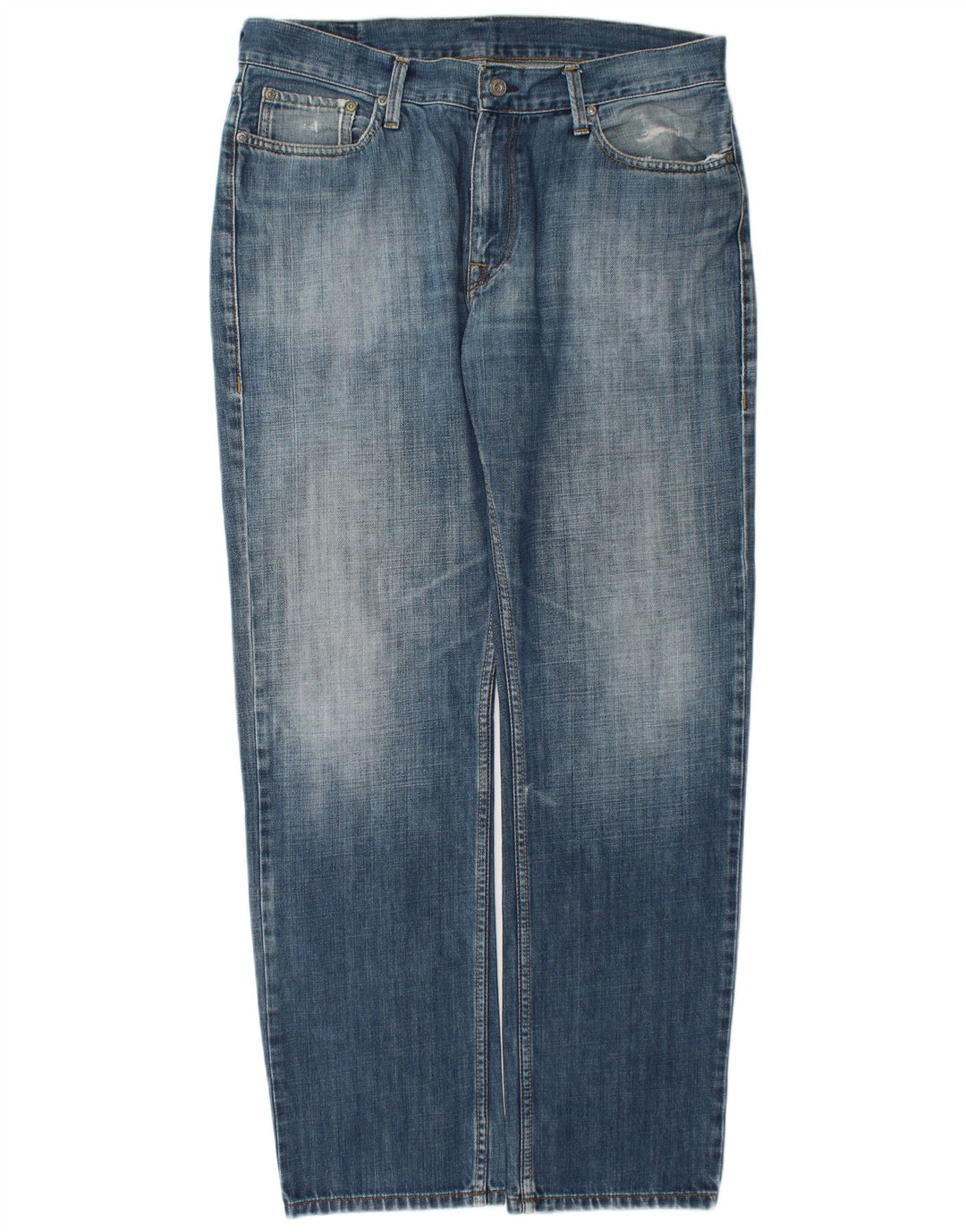 Мужские прямые джинсы Casucci W38 L32, синий хлопок