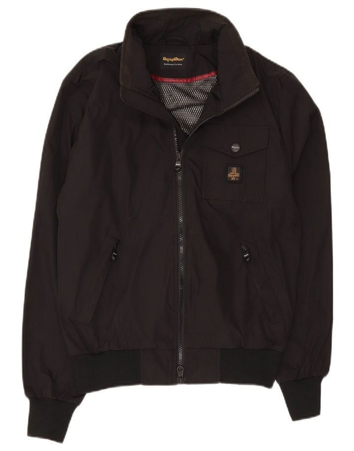 Мужская куртка-бомбер Refrigiwear EU 46, маленький черный полиэстер