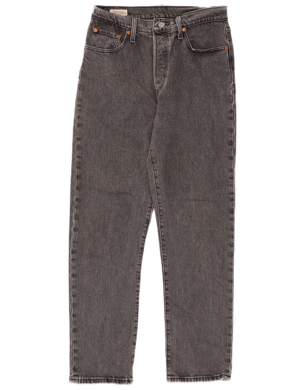 Женские прямые джинсы Levi's 501 W29 L28, серый хлопок