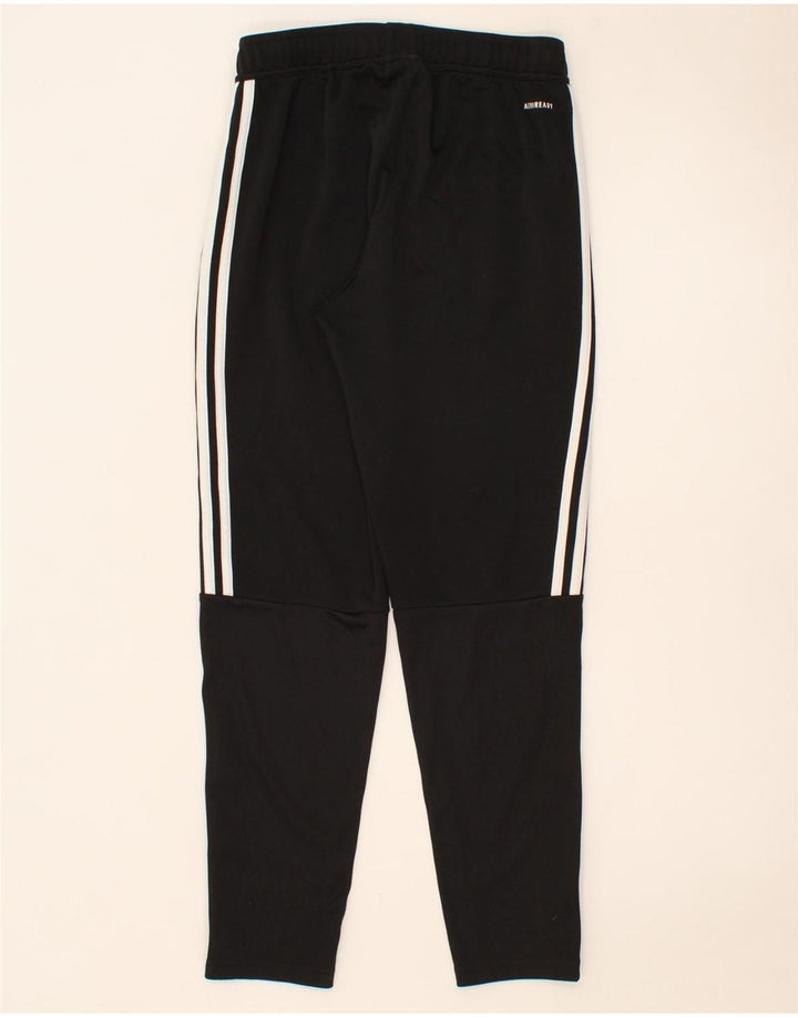 ADIDAS Womens Tracksuit Trousers UK 10 Small  Black Polyester Vintage Adidas and Second-Hand Adidas from Messina Hembry 