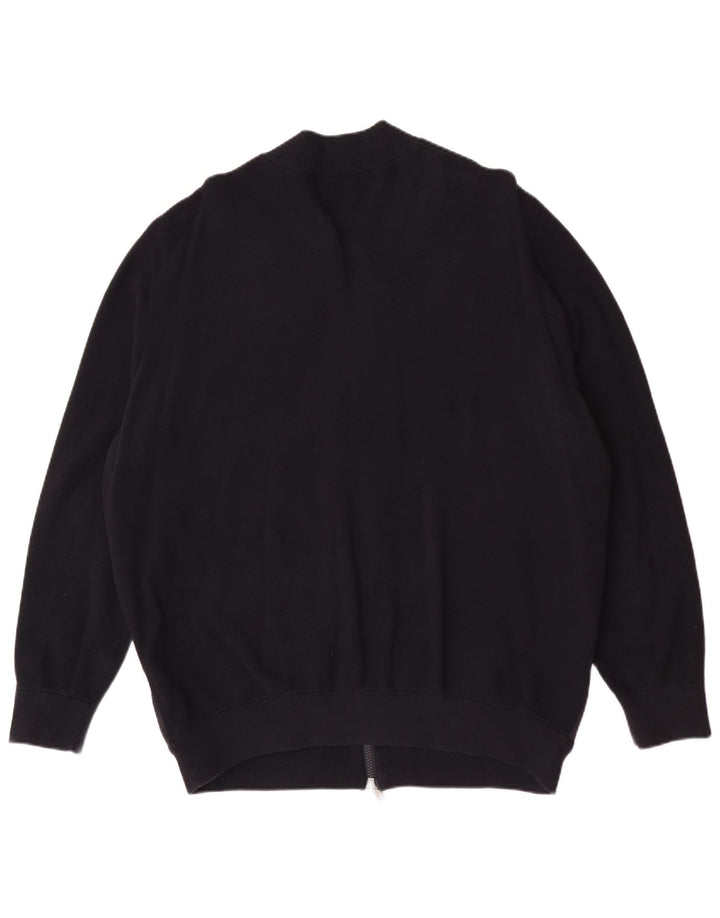 Мужская куртка-бомбер Massimo Dutti UK 42 XL, черный хлопок