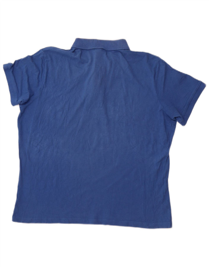 Рубашка поло мужская DIADORA, большая синяя