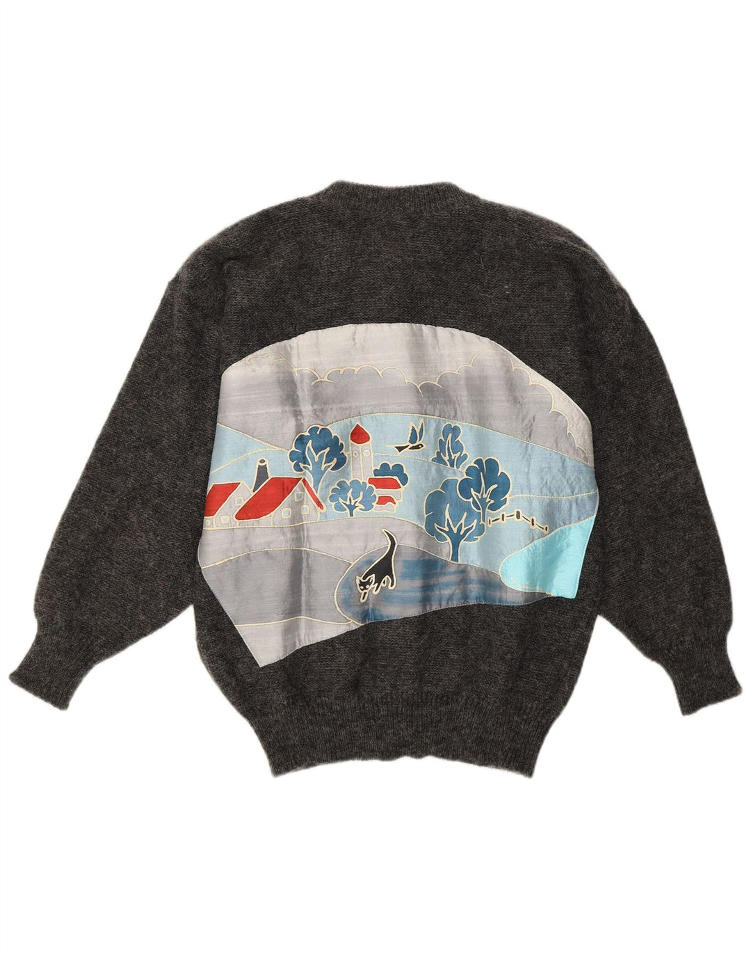 Женский кардиган с рисунком SIGI SCHEIBERG EU 40, средний серый мохер