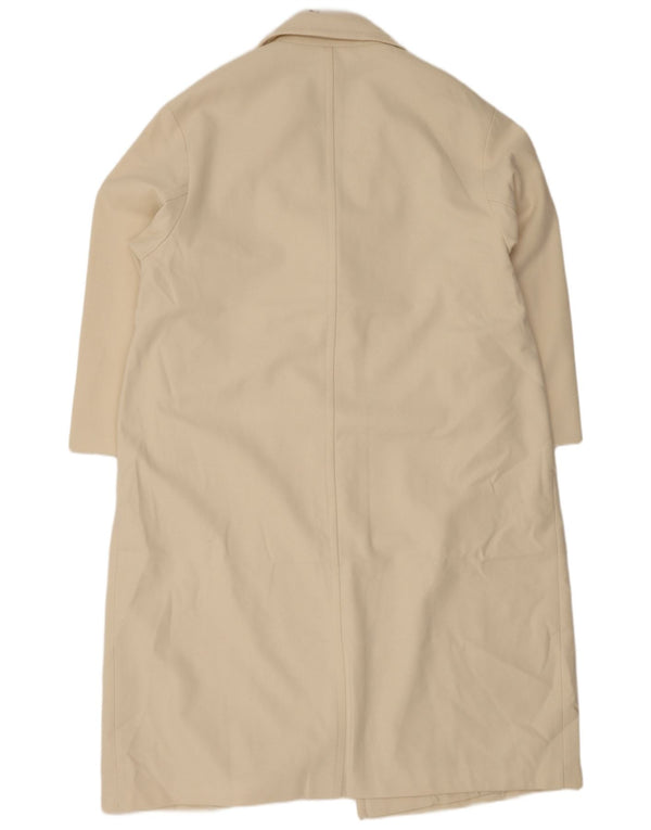 Женское пальто Zara UK 20 2XL, белый полиэстер
