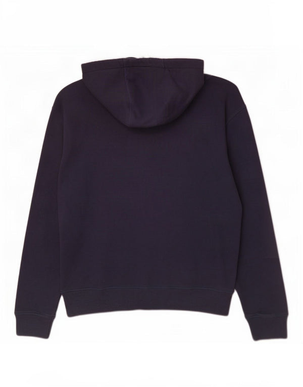 Crew Clothing Мужской джемпер с капюшоном, большой темно-синий, хлопок